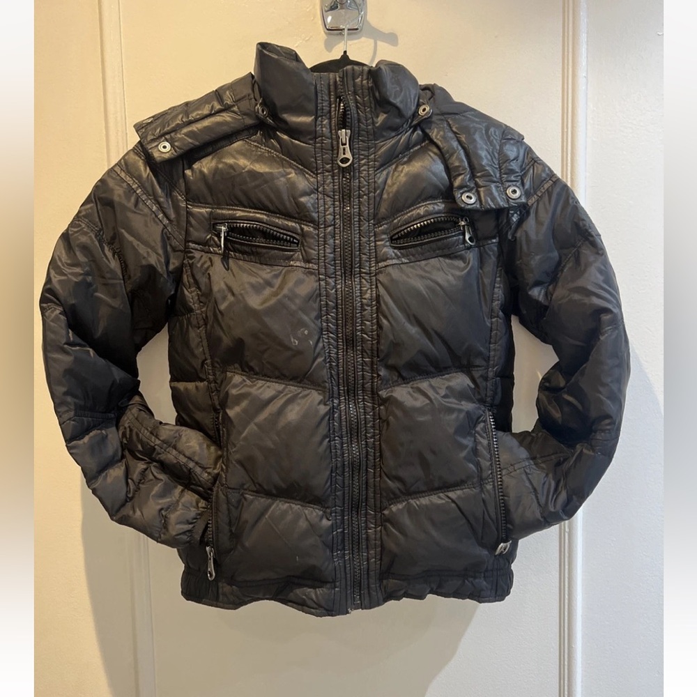 Boys Diesel Jacket Black Size 10